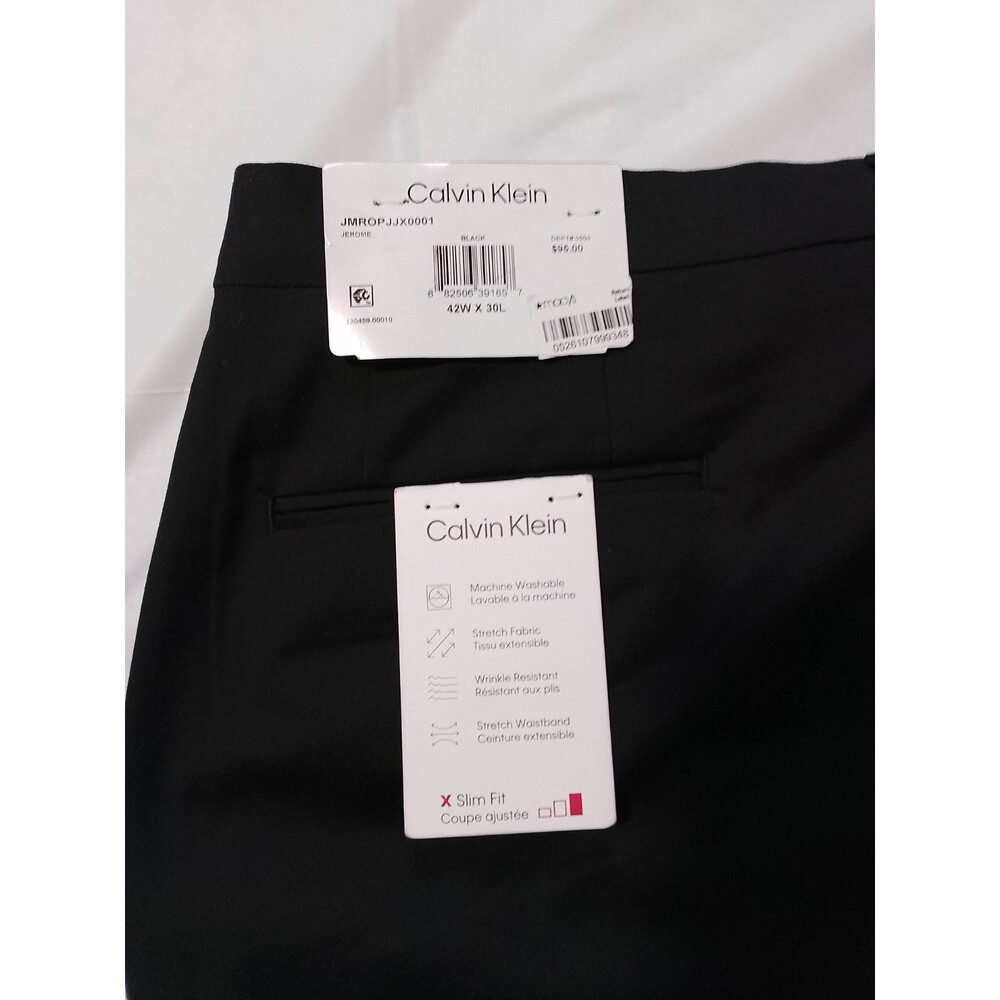 Calvin Klein "Jerome" Slim Fit dress pants 42W x 30L - Picture 10 of 14